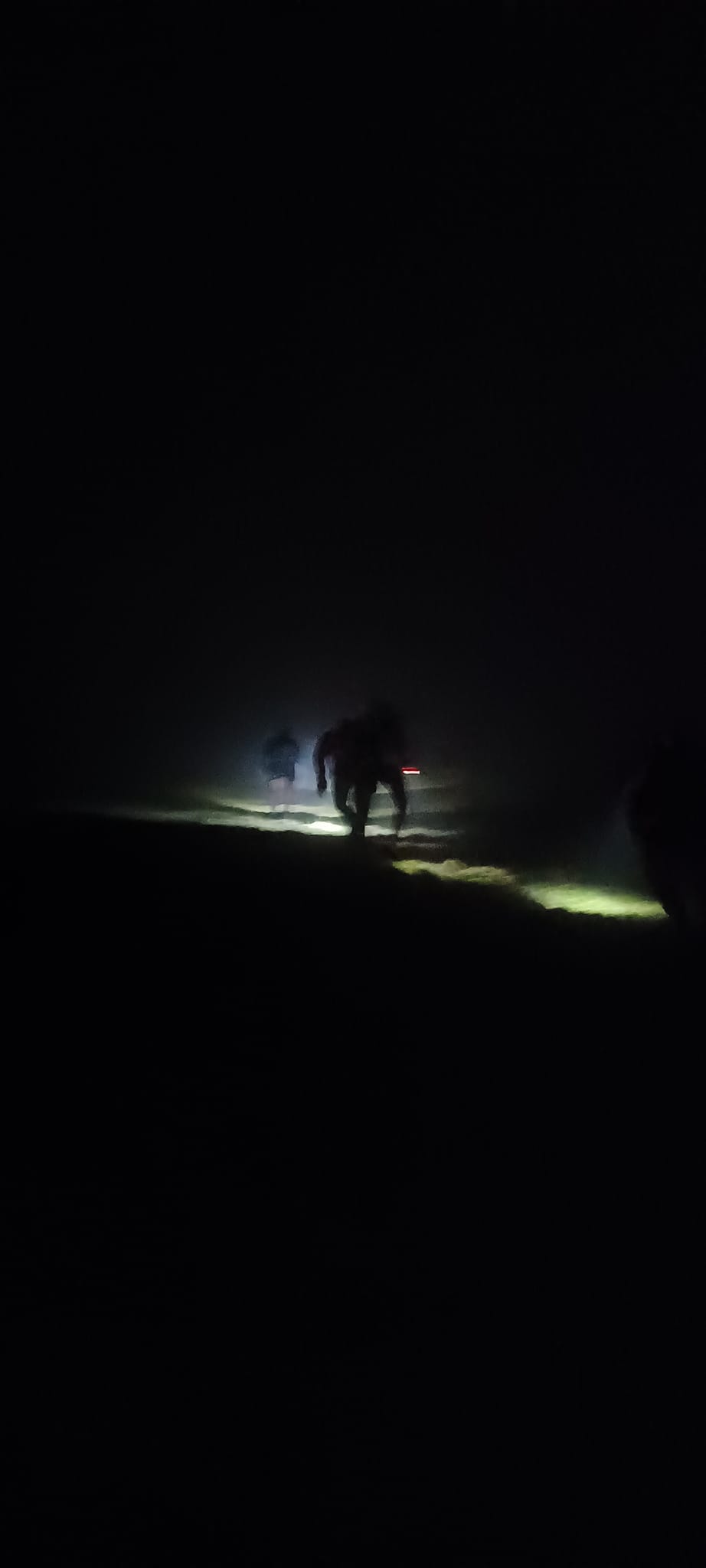 Knock hill in the dark